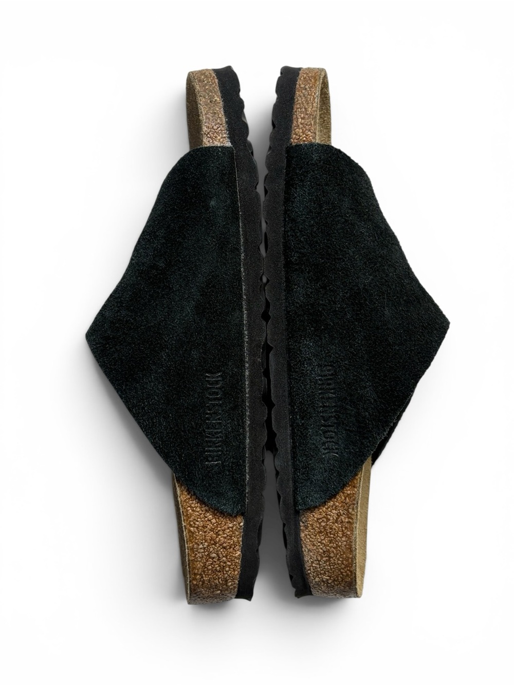 Birkenstock Zurich Black Suede Sandals Slides Size 36 US Women 5 - Picture 4 of 11